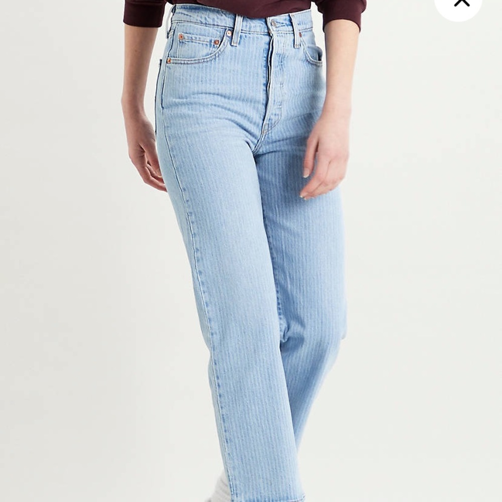 Levi’s Rib Cage Straight Leg Crop